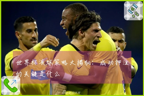 世界杯滚球策略大揭秘：成功押注的关键是什么