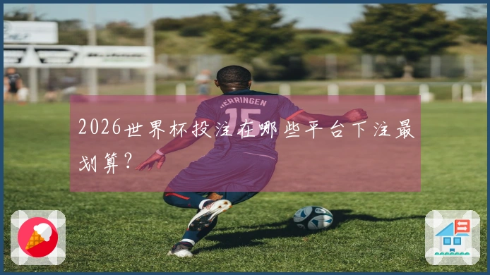 2026世界杯投注在哪些平台下注最划算？